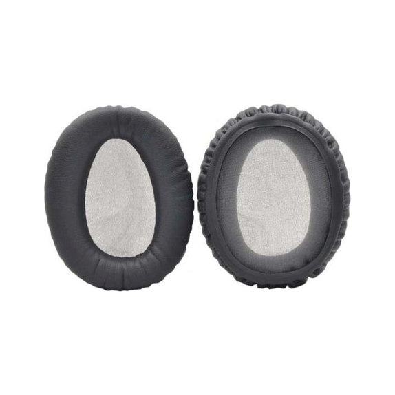 Ersatz-Ohrpolster für Sony WH-CH710N, Memory-Schaumstoff + PU-Leder, Schwarz, 1 Paar
