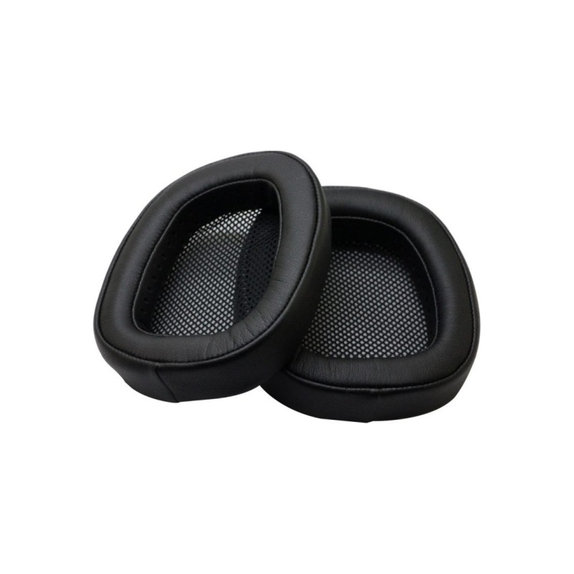 Ersatz-Ohrpolster für Logitech G433, Memory-Schaumstoff + PU-Leder, Schwarz, 1 Paar