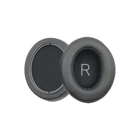 Ersatz-Ohrpolster für Sennheiser Momentum 3.0, Memory-Schaumstoff + PU-Leder, Schwarz, 1 Paar