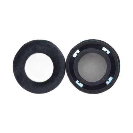Ersatz-Ohrpolster für AKG K702, Memory-Schaumstoff + Wildleder, Schwarz, 1 Paar