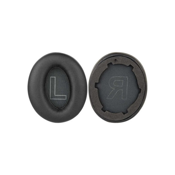 Ersatz-Ohrpolster für Anker Soundcore Life Q20, Memory-Schaumstoff + PU-Leder, Schwarz, 1 Paar