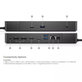 Dell WD19 K20A001 - Dockingstation (USB-C) + 130W Adapter Refurbished