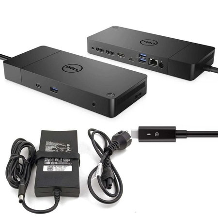 Dell WD19 K20A001 - Dockingstation (USB-C) + 130W Adapter Refurbished