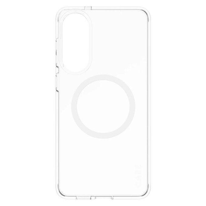 Hülle Urban Combat mit weißem QI für Samsung Galaxy S25 Edge, Transparent, PanzerGlass