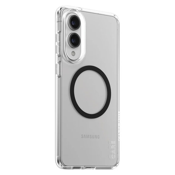 Hülle Urban Combat mit schwarzem QI für Samsung Galaxy S25 Edge, Transparent, PanzerGlass