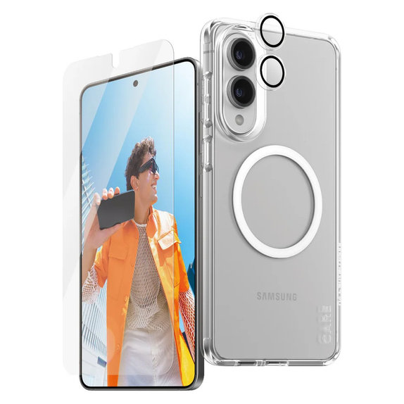 Bundle 3-in-1 für Samsung Galaxy S25 Edge, PanzerGlass