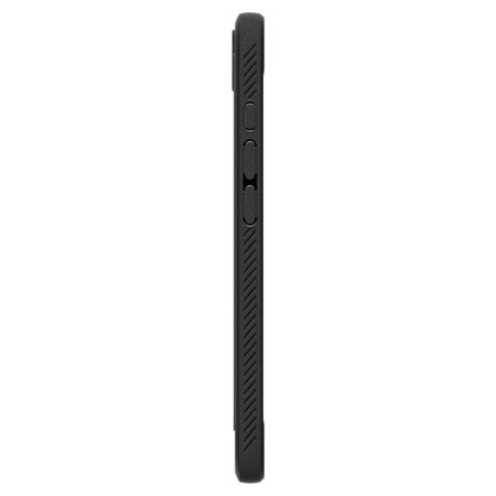 Spigen - Hülle Rugged Armor MagSafe für iPhone 16e, Matte Black