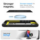 Spigen - Hülle Rugged Armor MagSafe für iPhone 16e, Matte Black
