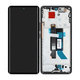 Xiaomi Poco X7 24095PCADG - LCD Display + Touchscreen Front Glas + Rahmen (Black) - 5600010O16P00 Genuine Service Pack