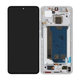 Xiaomi Poco F7 Pro 5G - LCD Display + Touchscreen Front Glas + Rahmen (Silver) - 56002200O1100 Genuine Service Pack