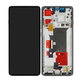 Motorola Edge 60 Pro - LCD Display + Touchscreen Front Glas + Rahmen (Shadow) - 5D68C30045 Genuine Service Pack