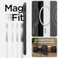 Spigen - Hülle Rugged Armor MagSafe für iPhone 14, Matte Black