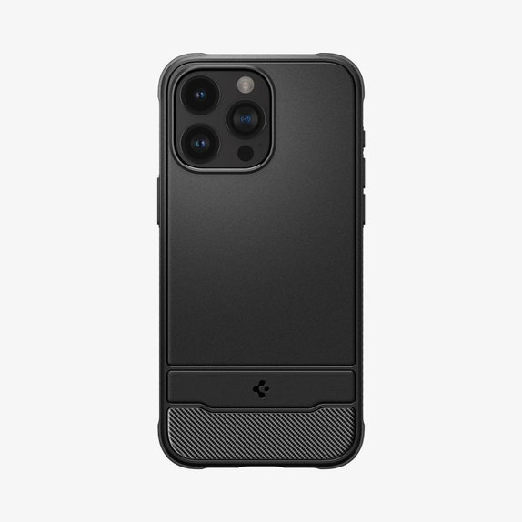 Spigen - Hülle Rugged Armor MagSafe für iPhone 15 Pro, Matte Black