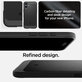 Spigen - Hülle Rugged Armor MagSafe für iPhone 16, Matte Black