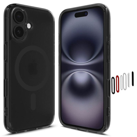 Spigen - Hülle Ultra Hybrid "T" MagSafe für iPhone 16, Frost Black
