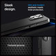 Spigen - Hülle Liquid Air "T" MagSafe für iPhone 16 Pro Max, Matte Black