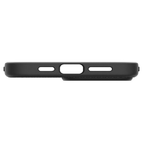 Spigen - Hülle Liquid Air "T" MagSafe für iPhone 16 Pro, Matte Black