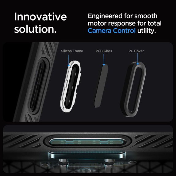 Spigen - Hülle Liquid Air "T" MagSafe für iPhone 16 Pro, Matte Black