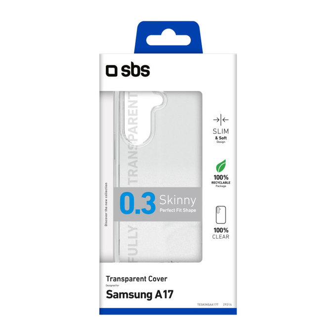 SBS - Fall Skinny für Samsung Galaxy A17 5G, transparent
