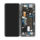 Motorola Edge 50 Ultra - LCD Display + Touchscreen Front Glas + Rahmen (Forest Grey) OLED