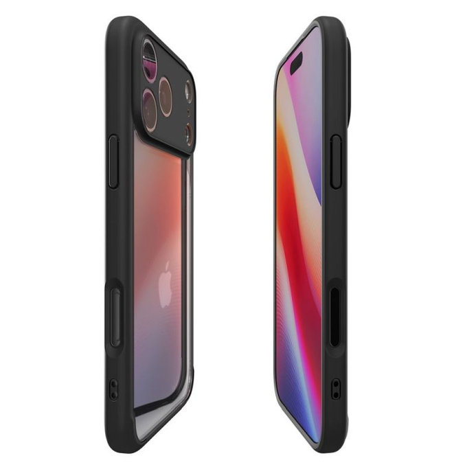Spigen - Ultra Hybrid Case für iPhone 17 Pro Max, Matte Black