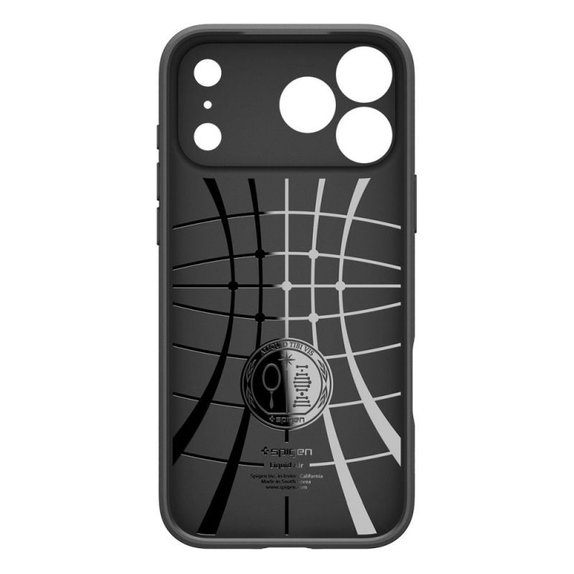 Spigen - Liquid Air Case für iPhone 17 Pro, Matte Black