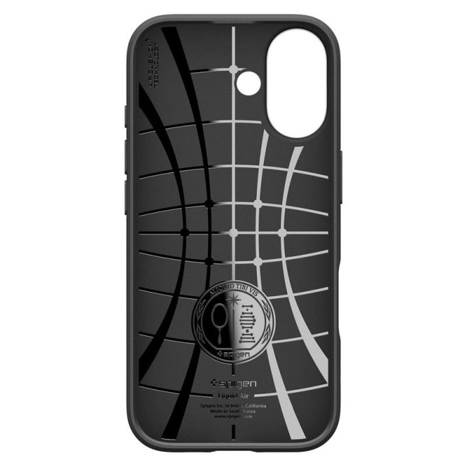 Spigen - Liquid Air Case für iPhone 17, Matte Black