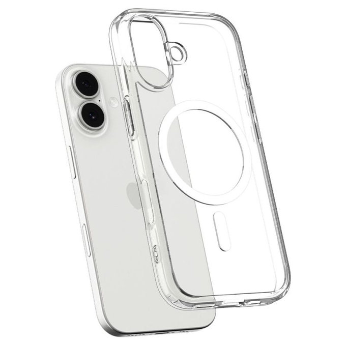 Spigen - Ultra Hybrid Case mit MagSafe für iPhone 17, Weiß
