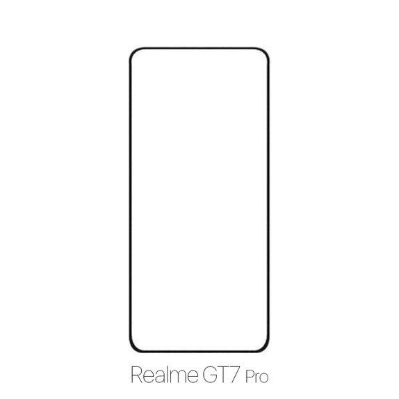 FixPremium FullCover Glass - Gehärtetes Glas für Realme GT7 Pro