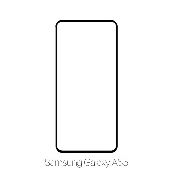 FixPremium FullCover Glass - Gehärtetes Glas für Samsung Galaxy A55 A556B