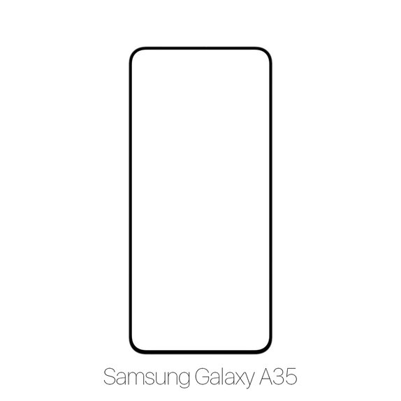FixPremium FullCover Glass - Gehärtetes Glas für Samsung Galaxy A35 A356B