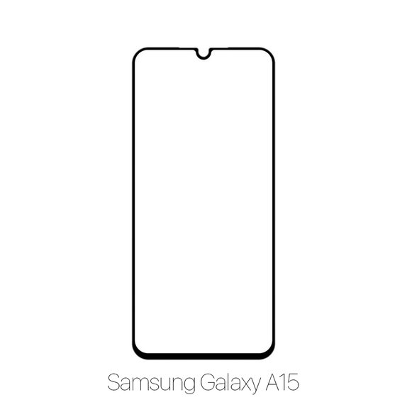 FixPremium FullCover Glass - Gehärtetes Glas für Samsung Galaxy A15
