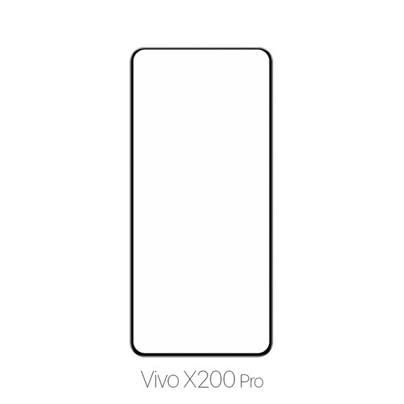 FixPremium FullCover Glass - Gehärtetes Glas für Vivo X200 Pro