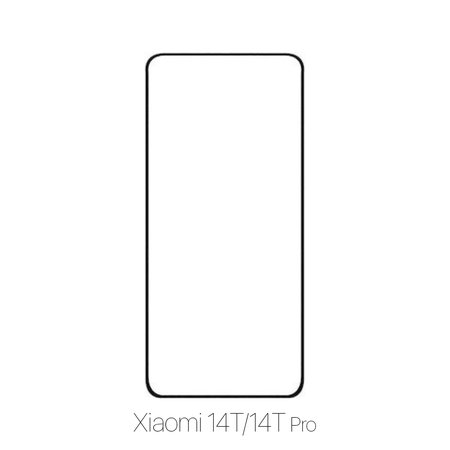 FixPremium FullCover Glass - Gehärtetes Glas für Xiaomi 14T, 14T Pro