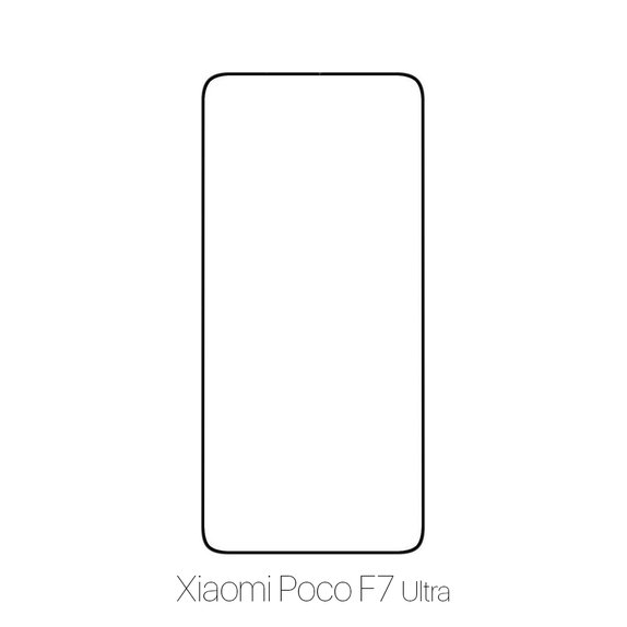 FixPremium FullCover Glass - Gehärtetes Glas für Xiaomi Poco F7 Ultra