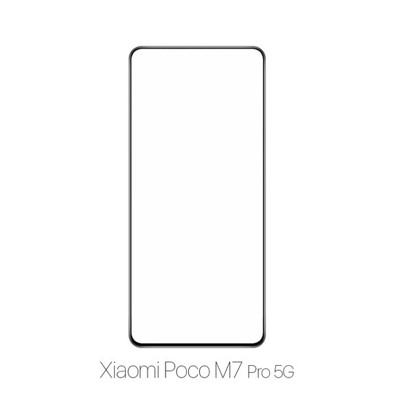 FixPremium FullCover Glass - Gehärtetes Glas für Xiaomi Poco M7 Pro 5G