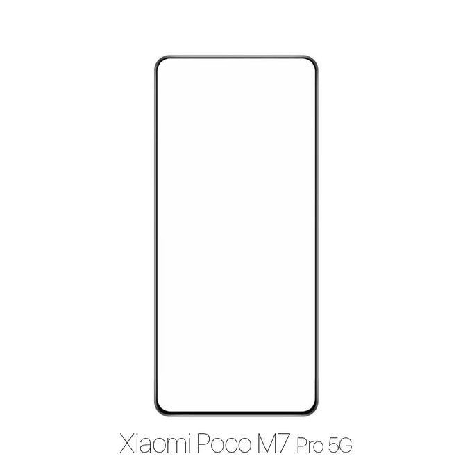 FixPremium FullCover Glass - Gehärtetes Glas für Xiaomi Poco M7 Pro 5G