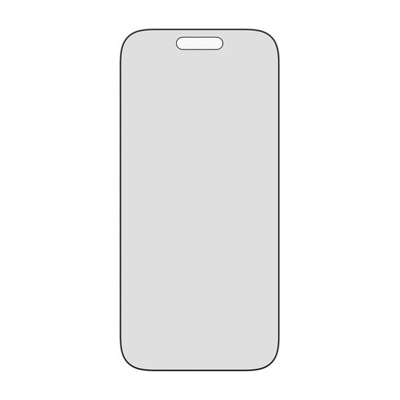 UWF 2-Way Privacy Panzerglas mit Applikator für iPhone 17 Pro, Schwarz, PanzerGlass