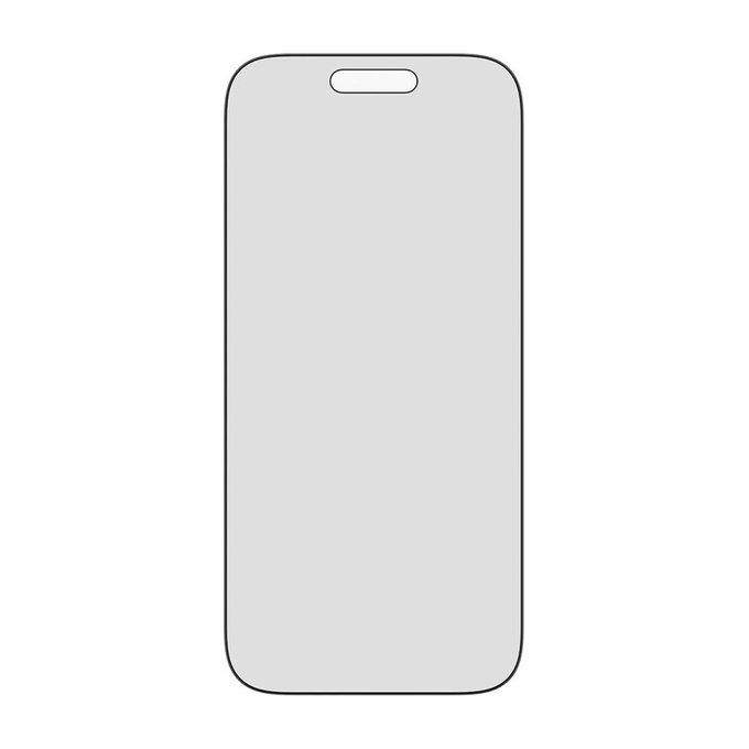 UWF 2-Way Privacy Panzerglas mit Applikator für iPhone 17 Pro, Schwarz, PanzerGlass