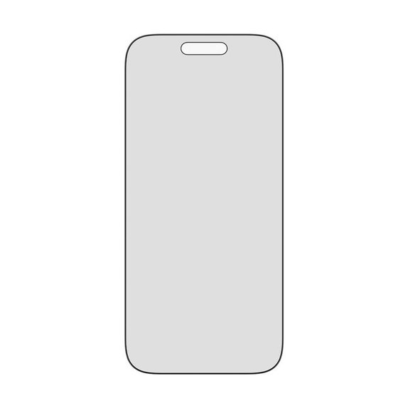 PanzerGlass - UWF 2-Way Privacy Tempered Glass mit Applikator für iPhone 17 Pro, Schwarz