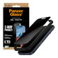 UWF 2-Way Privacy Panzerglas mit Applikator für iPhone 17 Pro, Schwarz, PanzerGlass