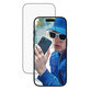 UWF Panzerglas mit Applikator für iPhone 17 Pro, Schwarz, PanzerGlass