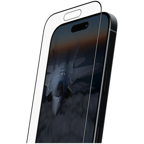 Schutzglas UWF Stealth mit Fastfit für iPhone 17/16 Pro, Schwarz, PanzerGlass