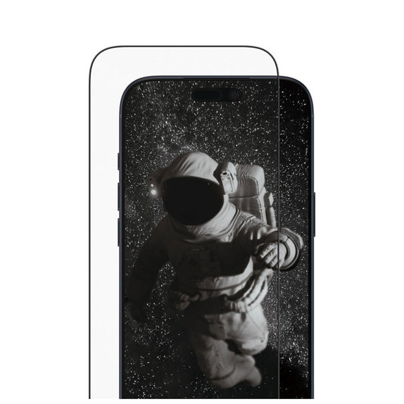Schutzglas UWF Ceramic II mit Applikator für iPhone 17 Pro Max, Schwarz, PanzerGlass