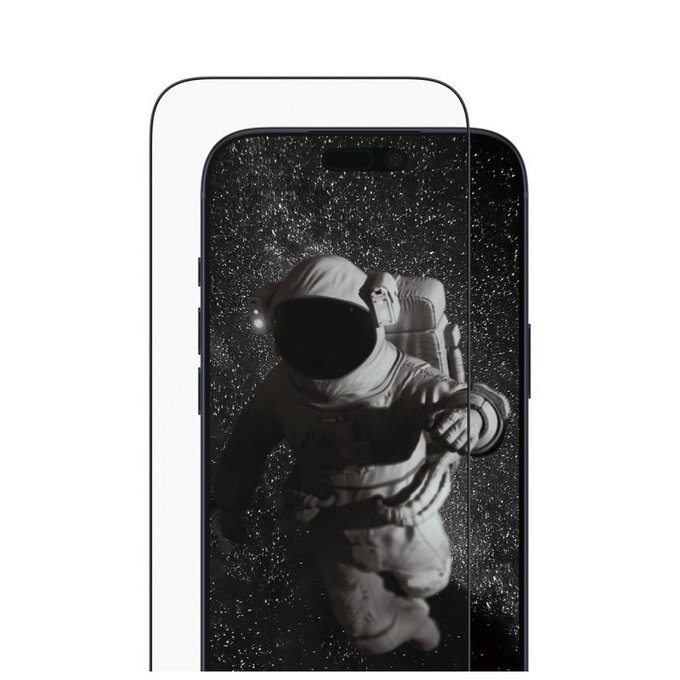 Schutzglas UWF Ceramic II mit Applikator für iPhone 17 Pro Max, Schwarz, PanzerGlass