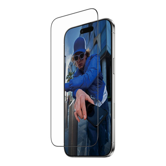 Schutzglas UWF mit Fastfit für iPhone 17 Air, Schwarz, PanzerGlass