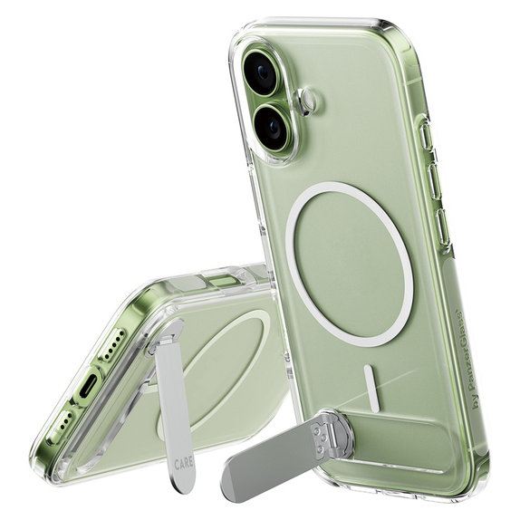 Hülle Kickstand für iPhone 17, Transparent, PanzerGlass