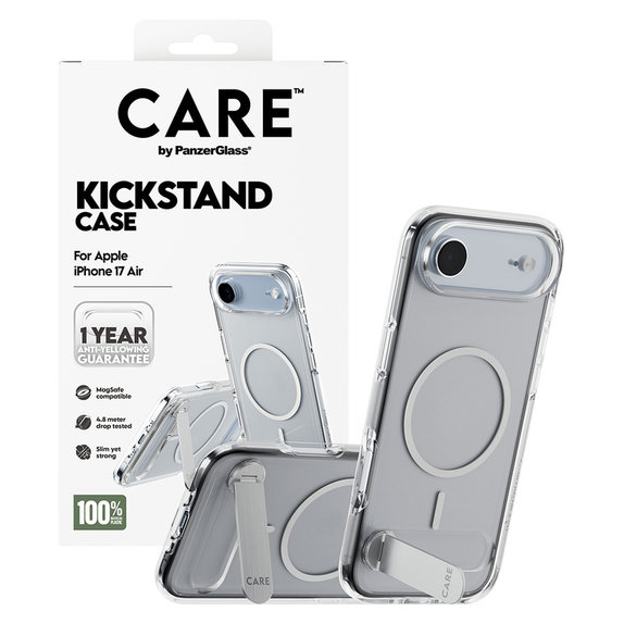 Hülle Kickstand für iPhone Air, Transparent, PanzerGlass