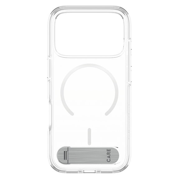 Hülle Kickstand für iPhone 17 Pro, Transparent, PanzerGlass