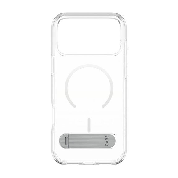 Hülle Kickstand für iPhone 17 Pro Max, transparent, PanzerGlass